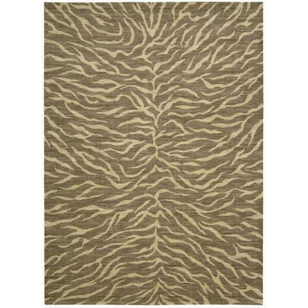 Nourison Riviera Area Rug Collection Chocolate 7 Ft 9 In. X 10 Ft 10 In. Rectangle 99446421234